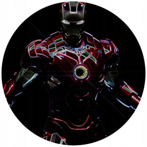 Opłatek Na Tort 20cm Iron Man Twój Napis Imię Hero