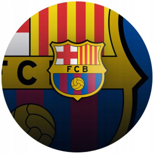 Opłatek Na Tort 20cm Fc Barcelona Twój Napis Imię