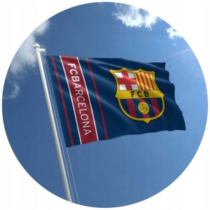 Opłatek Na Tort 20cm Fc Barcelona Twój Napis Imię