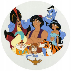 Opłatek Na Tort 20cm Disney Jasmina Twój Napis