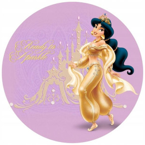 Opłatek Na Tort 20cm Disney Jasmina Twój Napis