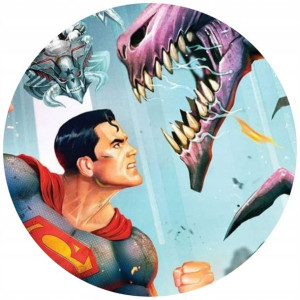 Opłatek Na Tort 20cm Superman Twój Napis Imię