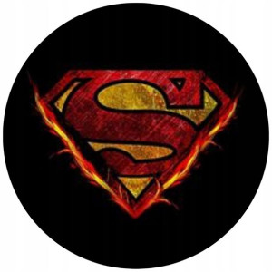 Opłatek Na Tort 20cm Superman Twój Napis Imię