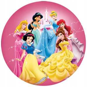 Opłatek Na Tort 20cm Disney Jasmina Twój Napis