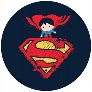 Opłatek Na Tort 20cm Superman Twój Napis Imię