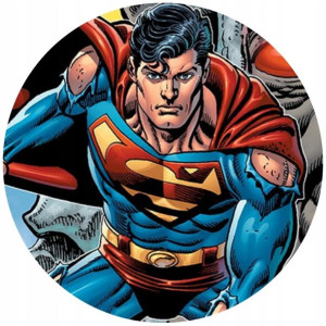 Opłatek Na Tort 20cm Superman Twój Napis Imię