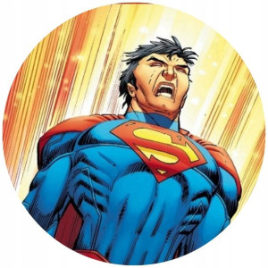 Opłatek Na Tort 20cm Superman Twój Napis Imię