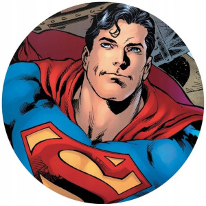 Opłatek Na Tort 20cm Superman Twój Napis Imię