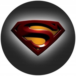 Opłatek Na Tort 20cm Superman Twój Napis Imię