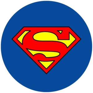 Opłatek Na Tort 20cm Superman Twój Napis Imię