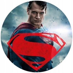 Opłatek Na Tort 20cm Superman Twój Napis Imię