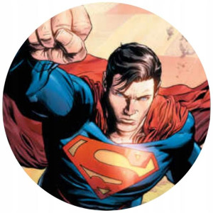 Opłatek Na Tort 20cm Superman Twój Napis Imię