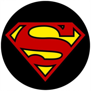 Opłatek Na Tort 20cm Superman Twój Napis Imię