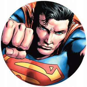 Opłatek Na Tort 20cm Superman Twój Napis Imię