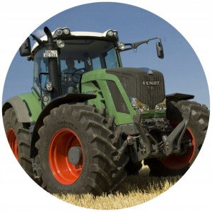 Opłatek Na Tort 20cm Traktor Twój Napis Imię Super