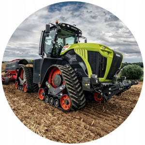 Opłatek Na Tort 20cm Traktor Twój Napis Imię Super