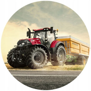 Opłatek Na Tort 20cm Traktor Twój Napis Imię Super