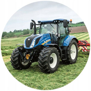 Opłatek Na Tort 20cm Traktor Twój Napis Imię Super