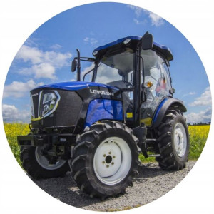 Opłatek Na Tort 20cm Traktor Twój Napis Imię Super