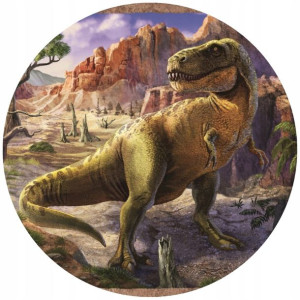 Opłatek Na Tort 20cm Dinozaury Twój Napis Imię