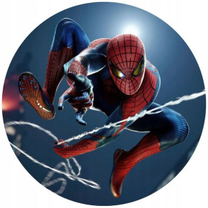 Opłatek Na Tort 20cm Spiderman Twój Napis Imię