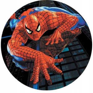 Opłatek Na Tort 20cm Spiderman Twój Napis Imię