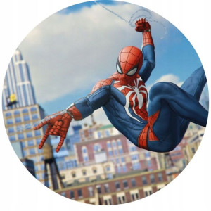 Opłatek Na Tort 20cm Spiderman Twój Napis Imię