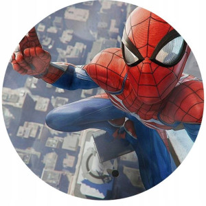 Opłatek Na Tort 20cm Spiderman Twój Napis Imię