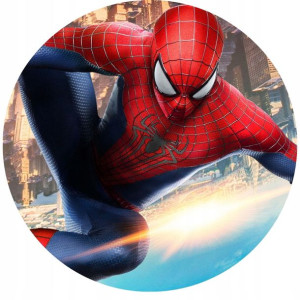 Opłatek Na Tort 20cm Spiderman Twój Napis Imię
