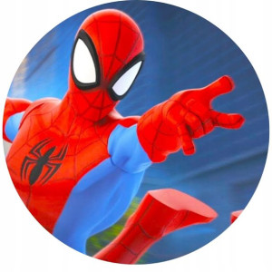 Opłatek Na Tort 20cm Spiderman Twój Napis Imię