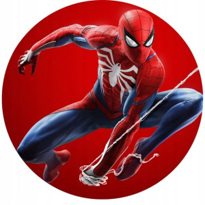 Opłatek Na Tort 20cm Spiderman Twój Napis Imię