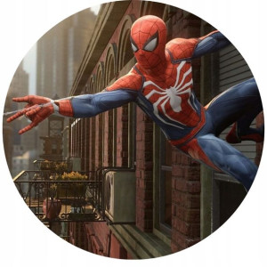 Opłatek Na Tort 20cm Spiderman Twój Napis Imię