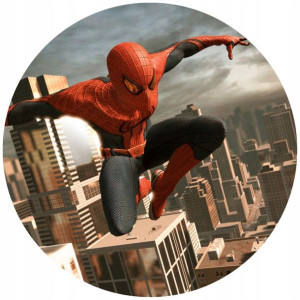 Opłatek Na Tort 20cm Spiderman Twój Napis Imię