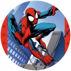 Opłatek Na Tort 20cm Spiderman Twój Napis Imię