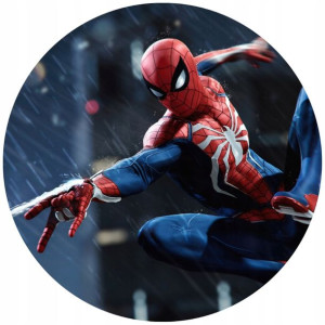 Opłatek Na Tort 20cm Spiderman Twój Napis Imię