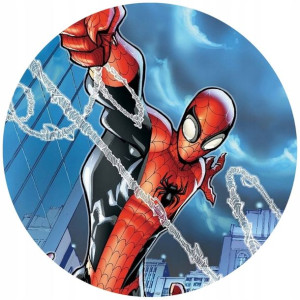 Opłatek Na Tort 20cm Spiderman Twój Napis Imię