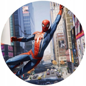Opłatek Na Tort 20cm Spiderman Twój Napis Imię