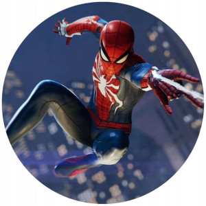 Opłatek Na Tort 20cm Spiderman Twój Napis Imię