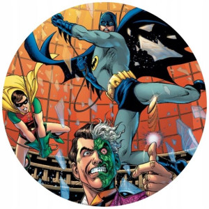 Opłatek Na Tort 20cm Batman Twój Napis Imię Gratis