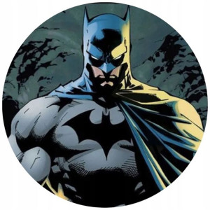 Opłatek Na Tort 20cm Batman Twój Napis Imię Gratis