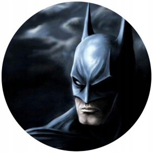 Opłatek Na Tort 20cm Batman Twój Napis Imię Gratis