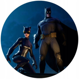 Opłatek Na Tort 20cm Batman Twój Napis Imię Gratis