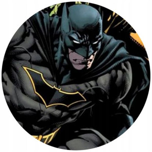 Opłatek Na Tort 20cm Batman Twój Napis Imię Gratis