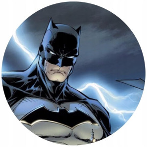 Opłatek Na Tort 20cm Batman Twój Napis Imię Gratis