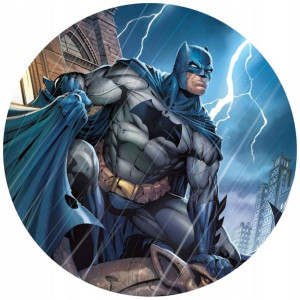 Opłatek Na Tort 20cm Batman Twój Napis Imię Gratis