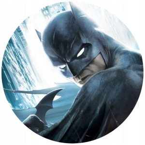 Opłatek Na Tort 20cm Batman Twój Napis Imię Gratis