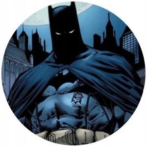 Opłatek Na Tort 20cm Batman Twój Napis Imię Gratis