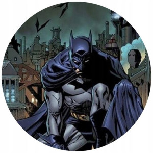 Opłatek Na Tort 20cm Batman Twój Napis Imię Gratis