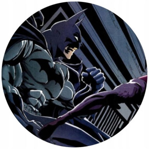 Opłatek Na Tort 20cm Batman Twój Napis Imię Gratis