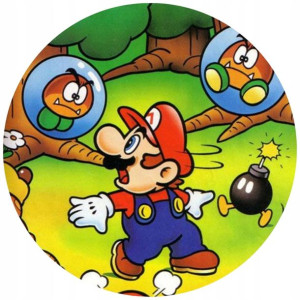 Opłatek Na Tort 20cm Super Mario Twój Napis Gratis